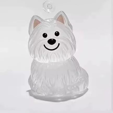Dog Fur Pendant Keychain