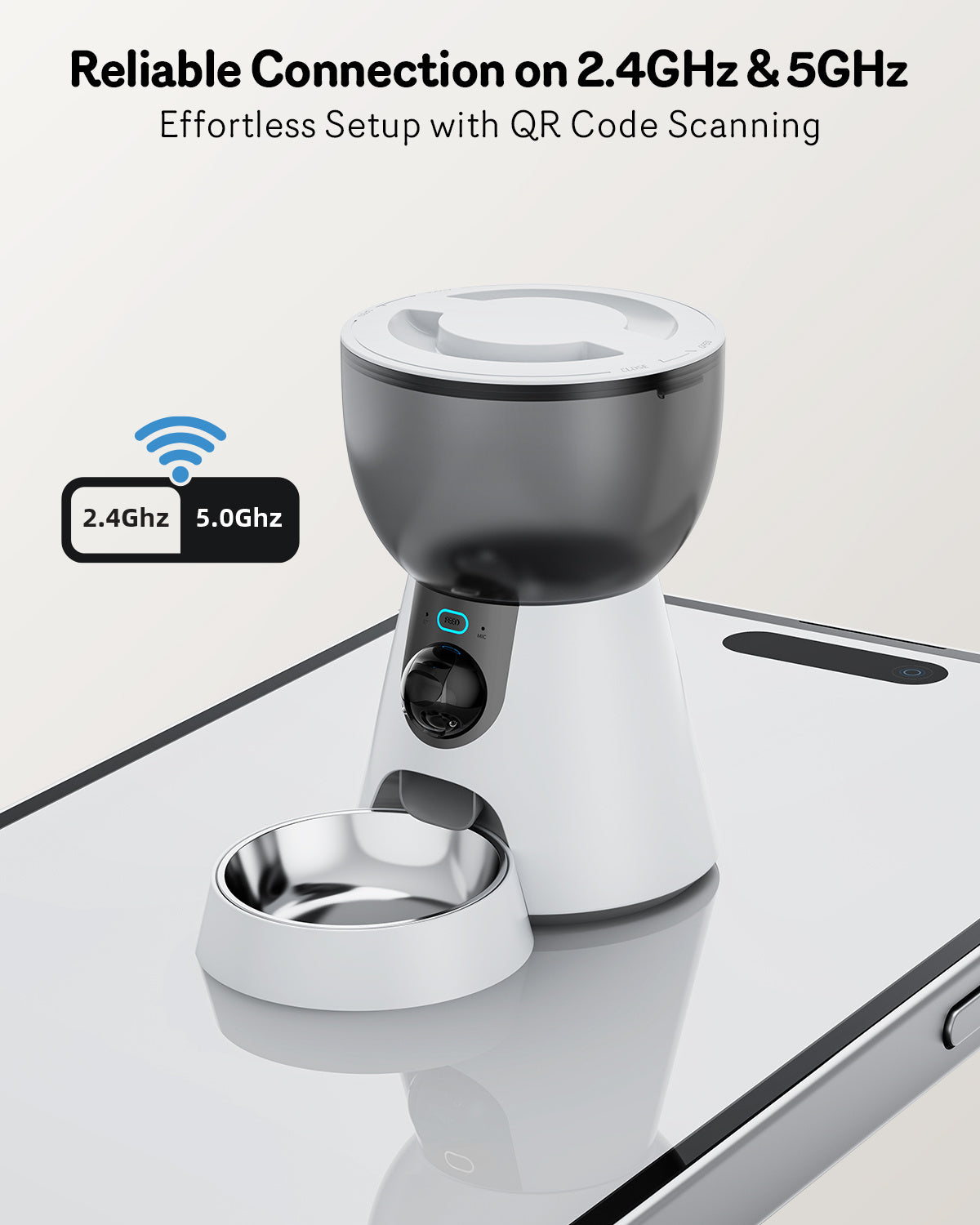 Smart Automatic Cat Feeder With Camera
