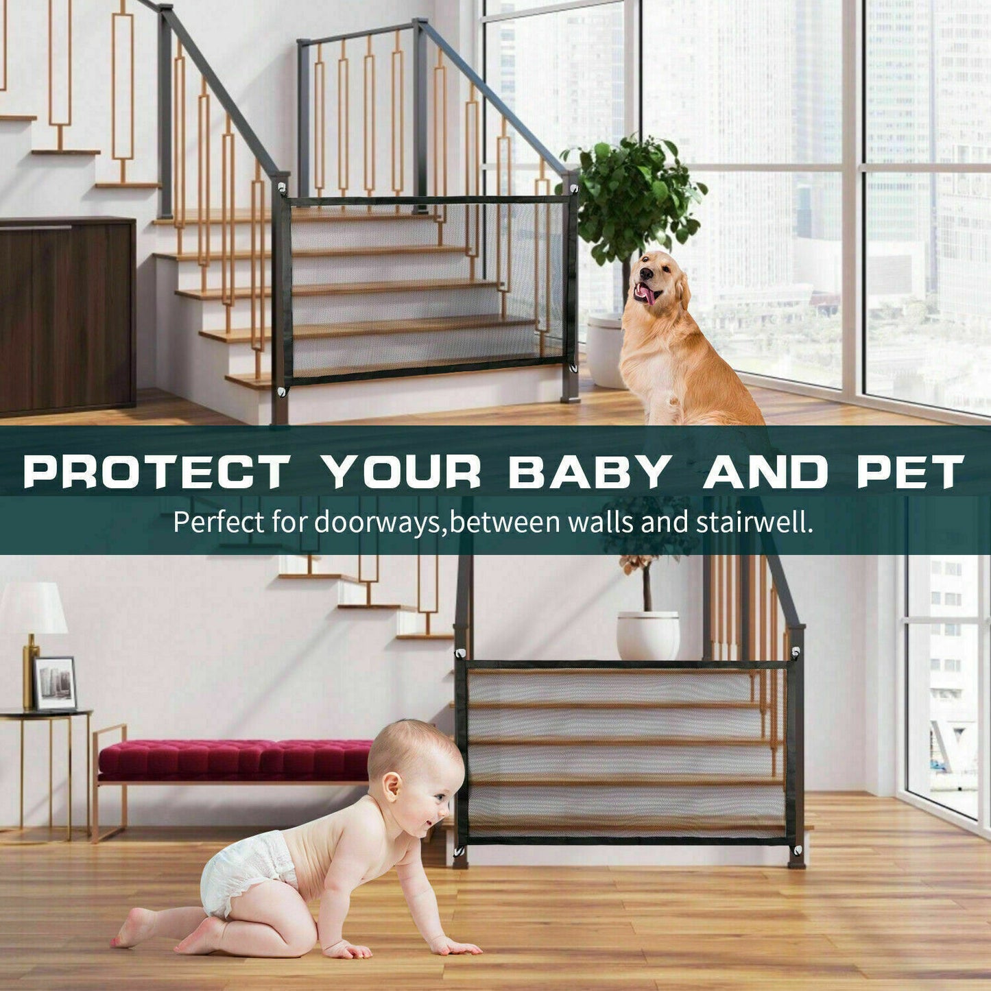 Portable Pet Safety Gate