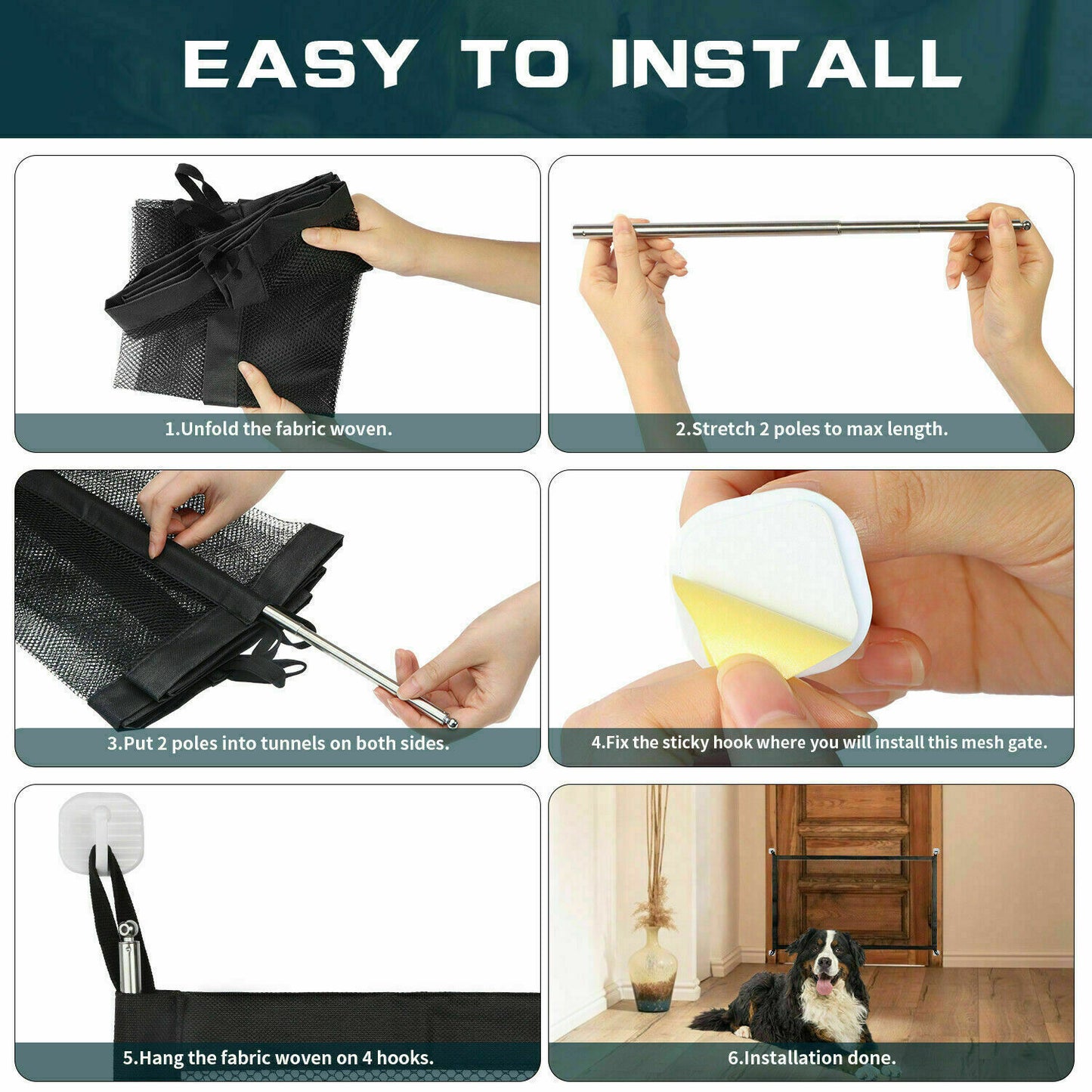 Portable Pet Safety Gate