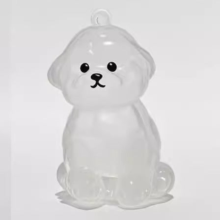 Dog Fur Pendant Keychain