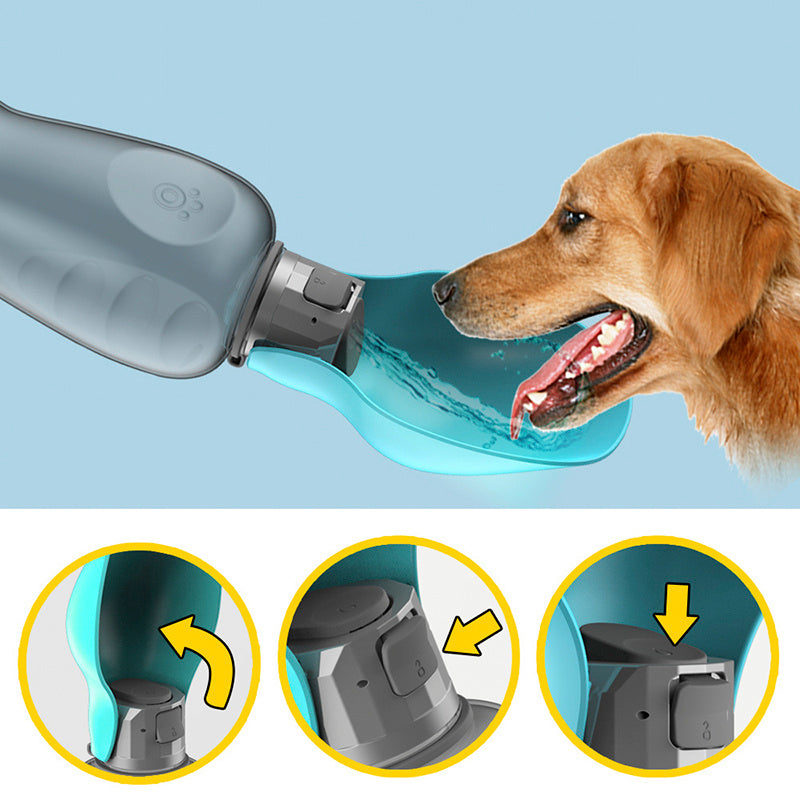 Portable Foldable Outdoor Pet Drinking Bowl