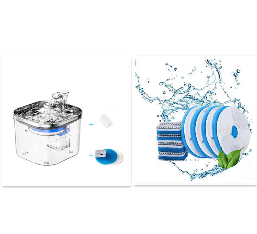 Stainless Steel Automatic Circulation Pet Water Dispenser