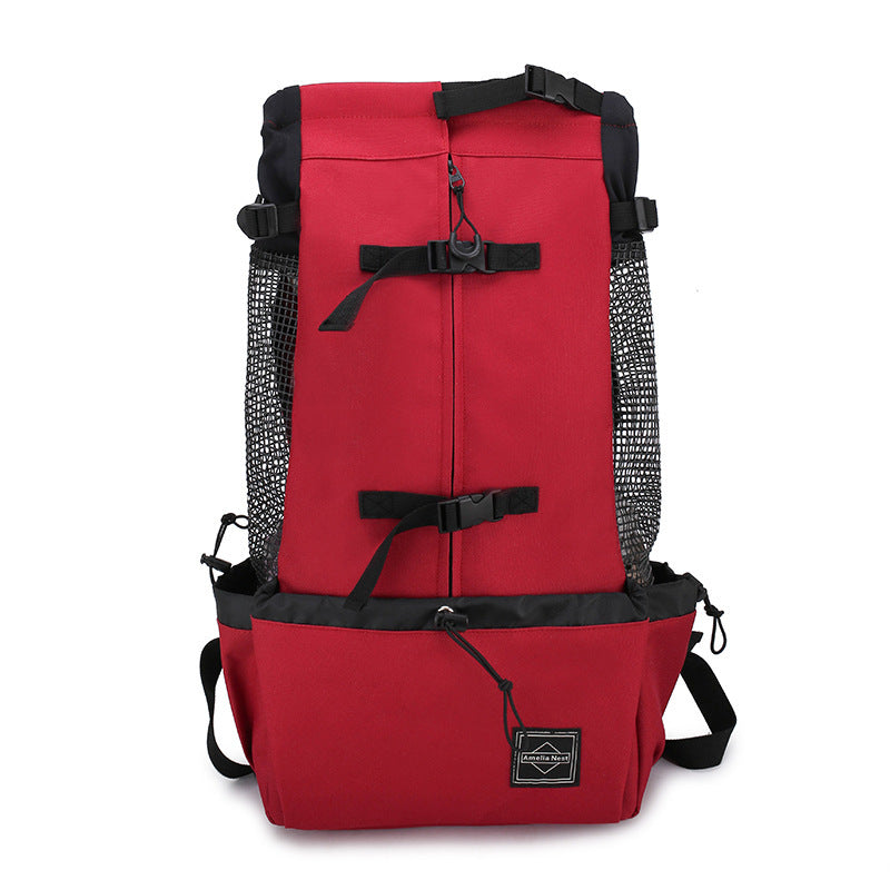 Double-Shoulder Pet Carrier Backpack