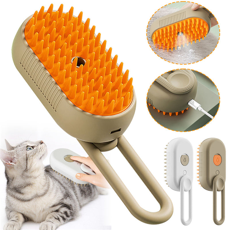3-in-1 Steamy Pet Brush