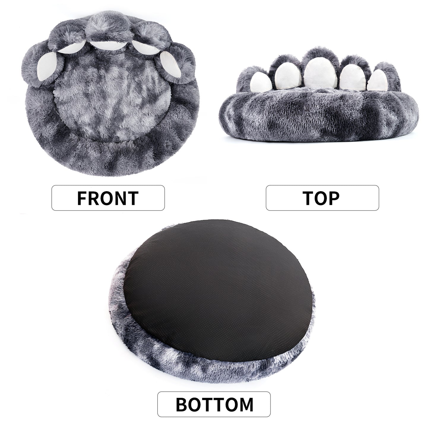 Cute Pet Bear Paw Shape Bed