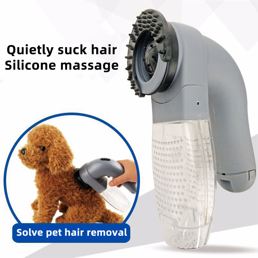 Portable Pet Hair Grooming & Massage Tool