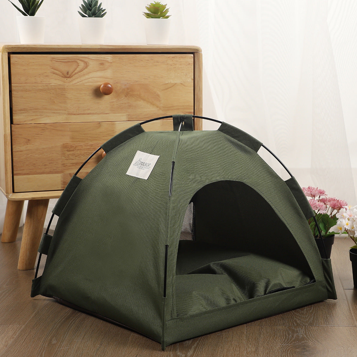 Cat Tent Cooling Mat And Dog House Bed