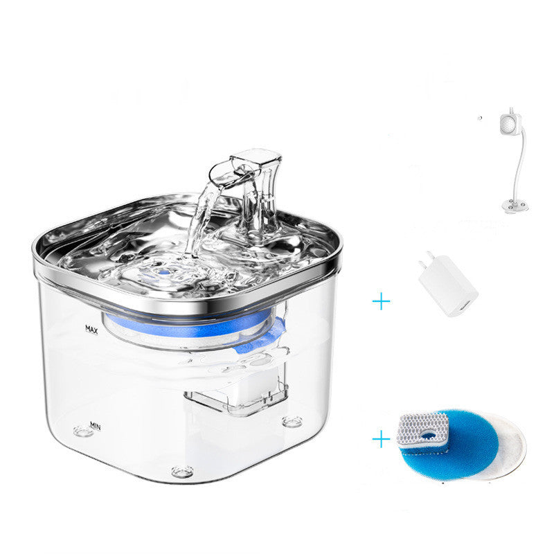 Stainless Steel Automatic Circulation Pet Water Dispenser