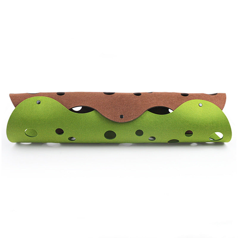 Interactive Foldable Cat Play Tunnel