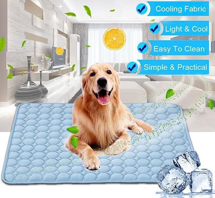 Pet Ice Silk Cooling Pad for Summer