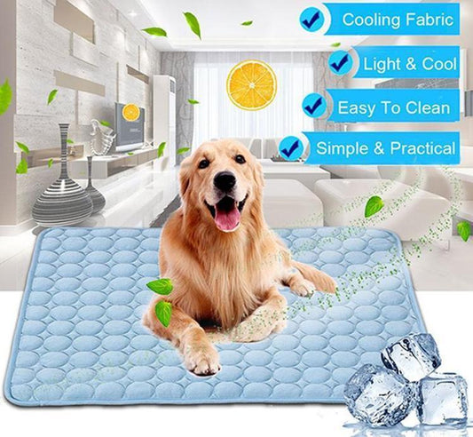 Pet Ice Silk Cooling Pad for Summer