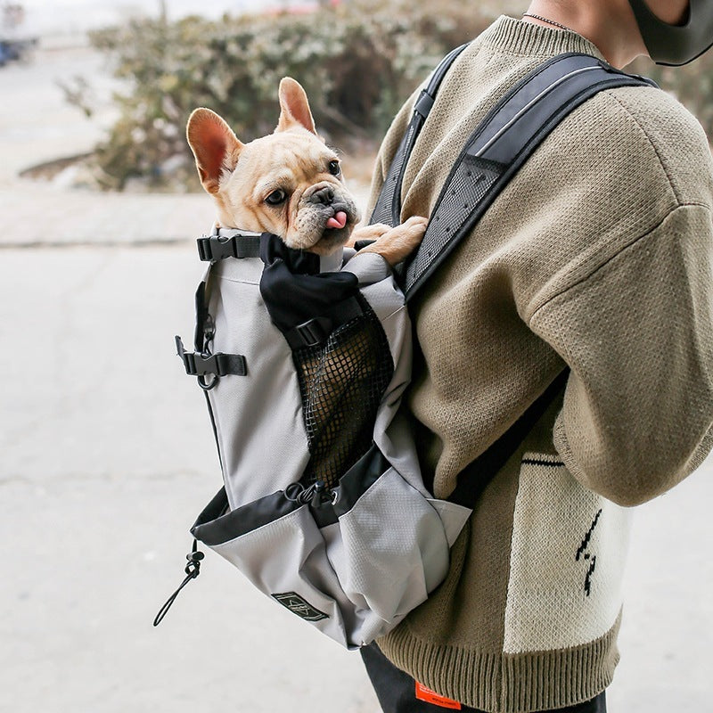 Double-Shoulder Pet Carrier Backpack