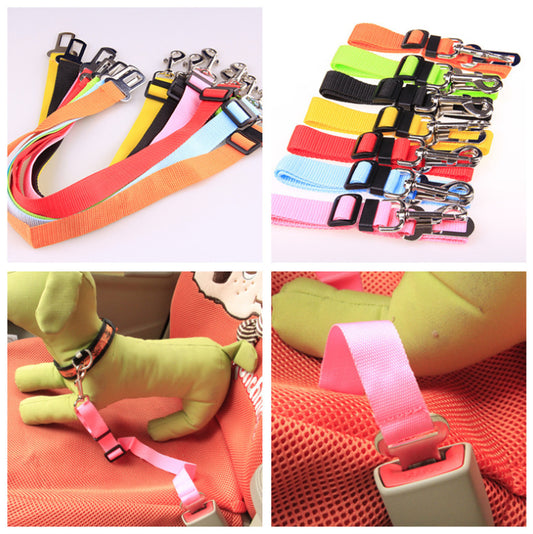 Adjustable Dog Car Seat Belt Leash