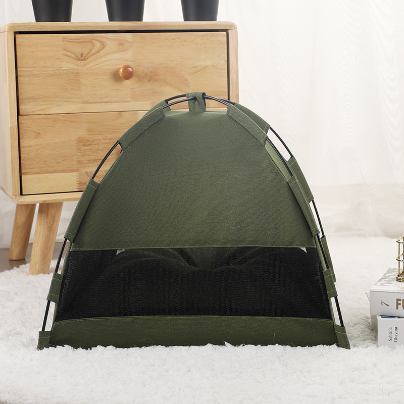 Cat Tent Cooling Mat And Dog House Bed