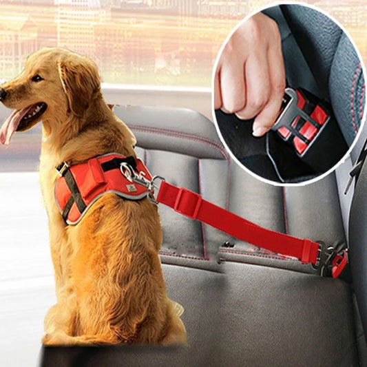 Adjustable Pet Car Seat Belt You Can Use While Driving