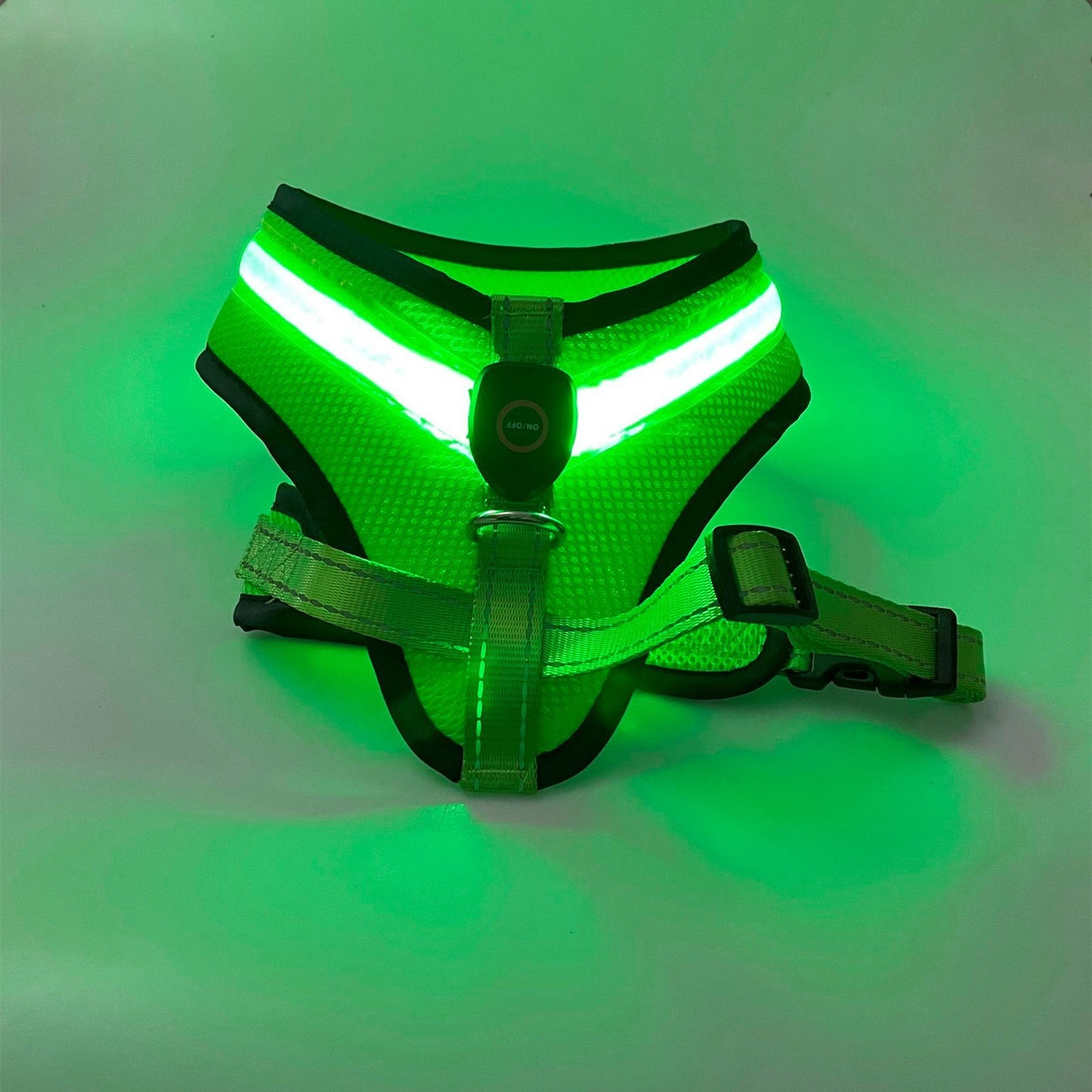 USB Rechargeable LED Luminous Pet Harness