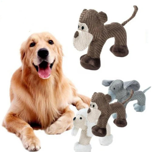 Squeaky Animals Plush Toy