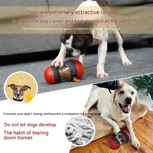 Interactive Slow-Feed Dog Puzzle Ball Toy