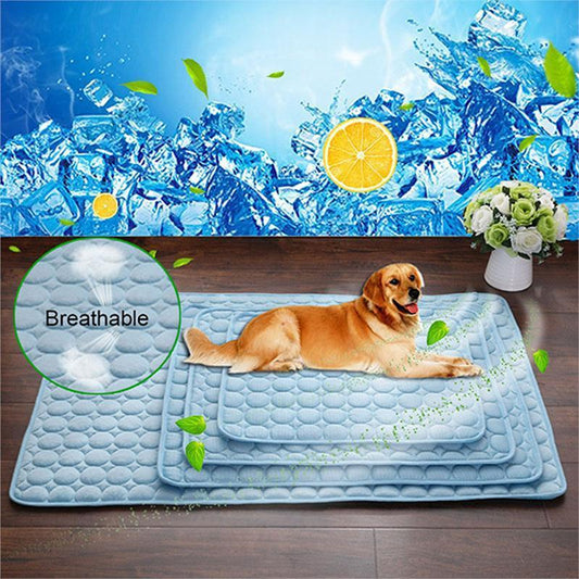 Pet Ice Silk Cooling Pad for Summer
