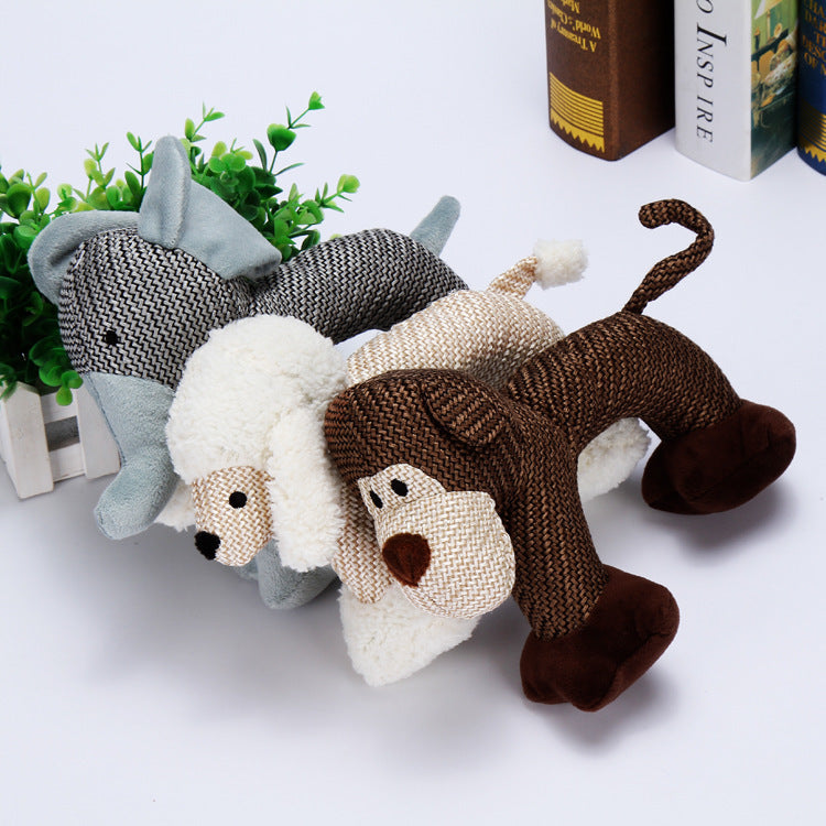 Squeaky Animals Plush Toy