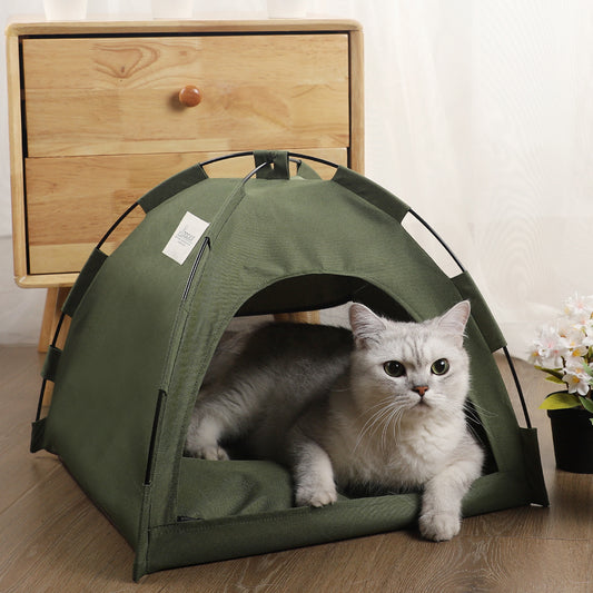 Cat Tent Cooling Mat And Dog House Bed