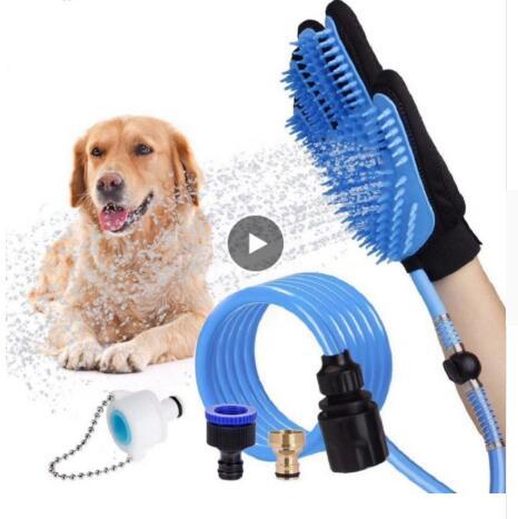 Handheld Pet Shower & Massage Glove