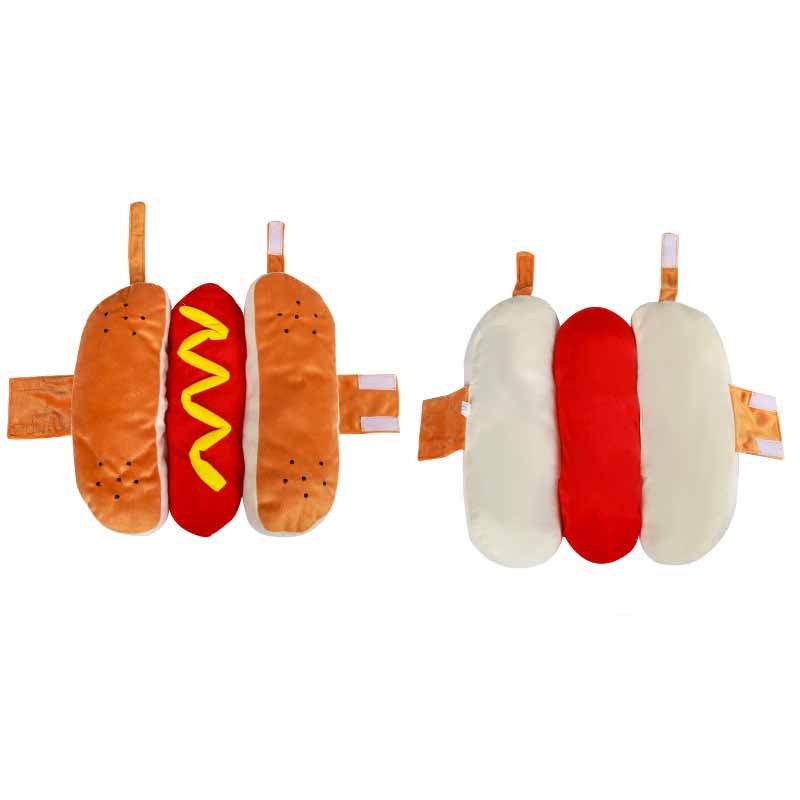 Funny Halloween Hot Dog Pet Costume