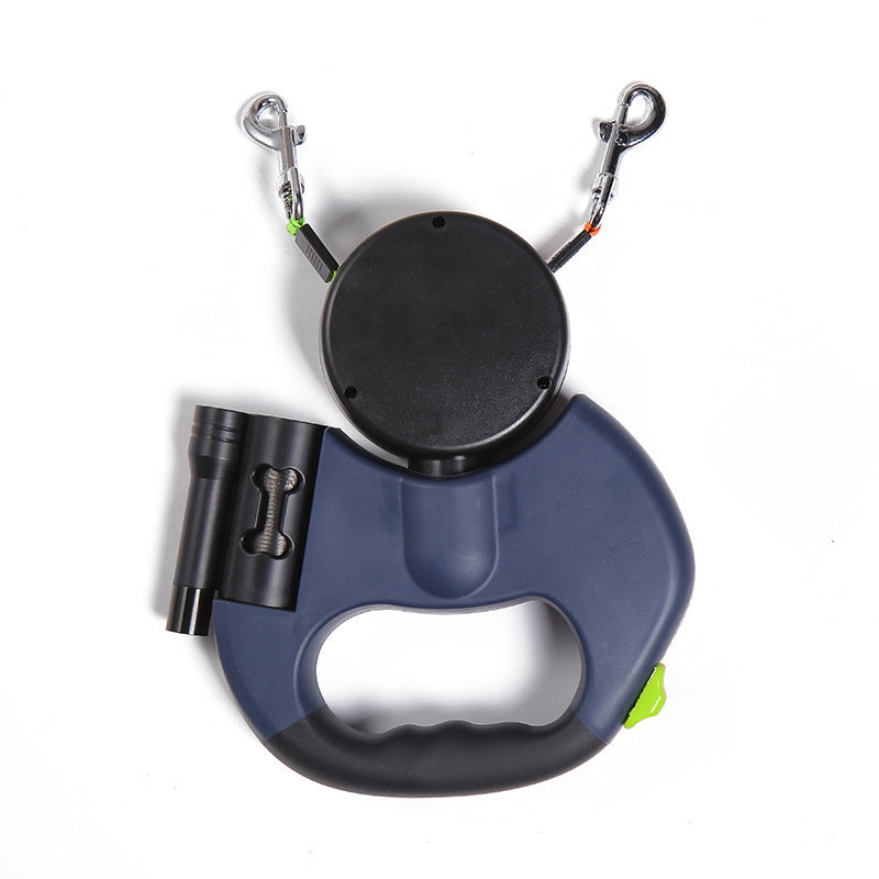 2-in-1 Retractable Dog Leash