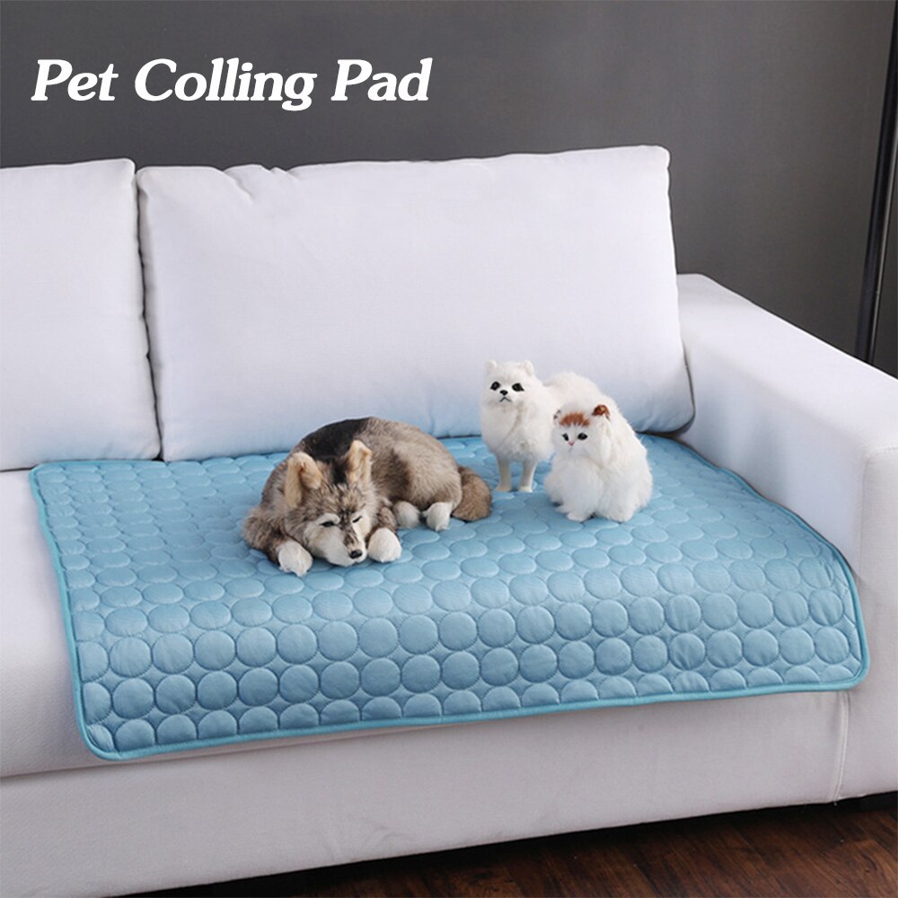 Pet Ice Silk Cooling Pad for Summer