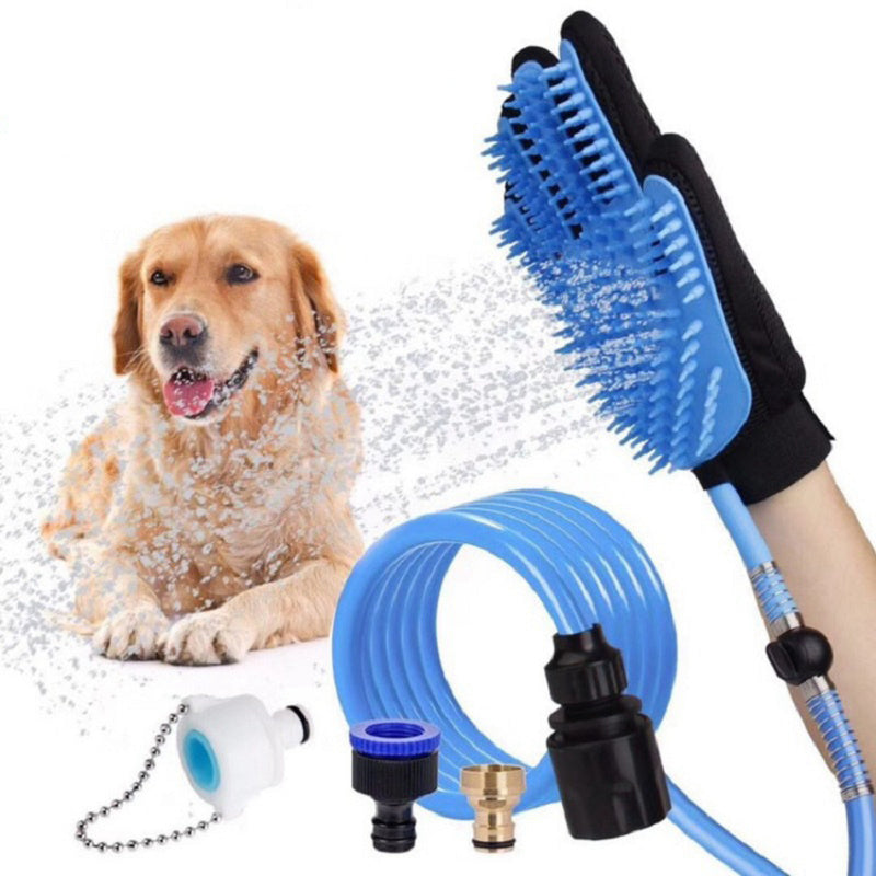 Handheld Pet Shower & Massage Glove