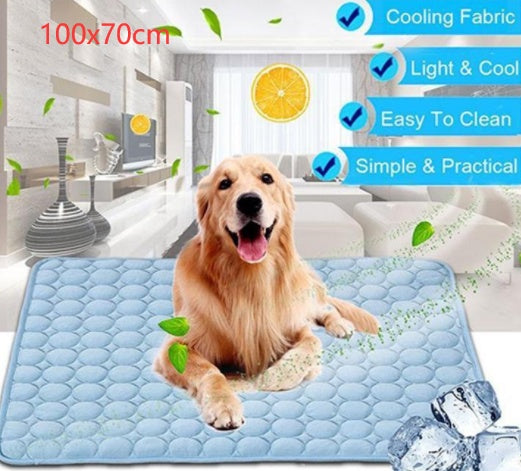 Pet Ice Silk Cooling Pad for Summer