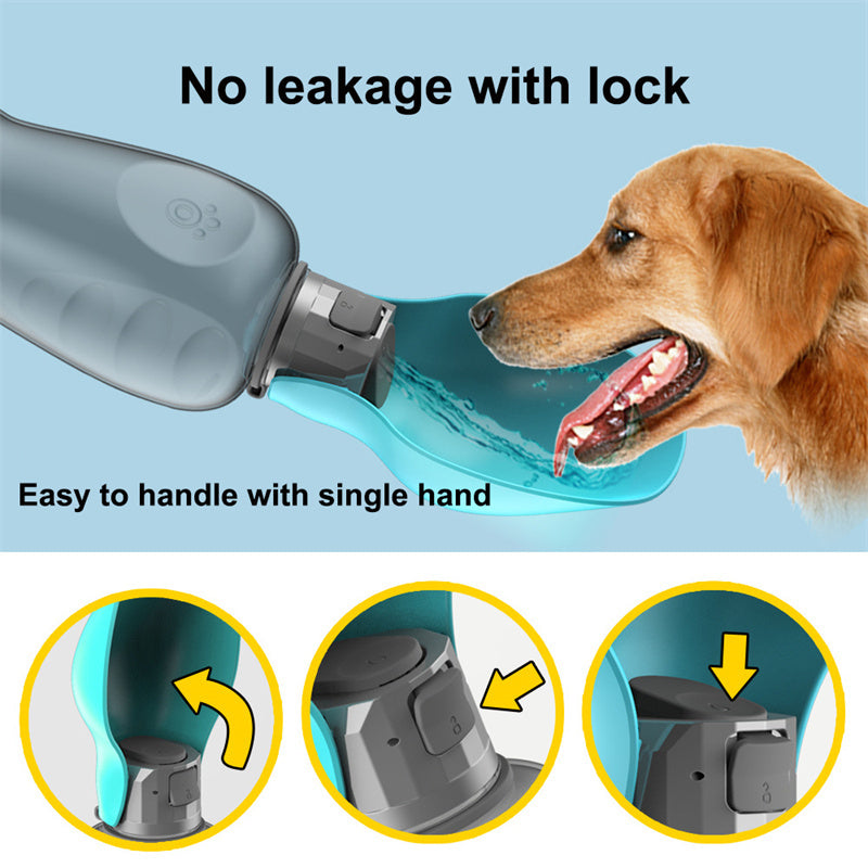 Portable Foldable Outdoor Pet Drinking Bowl