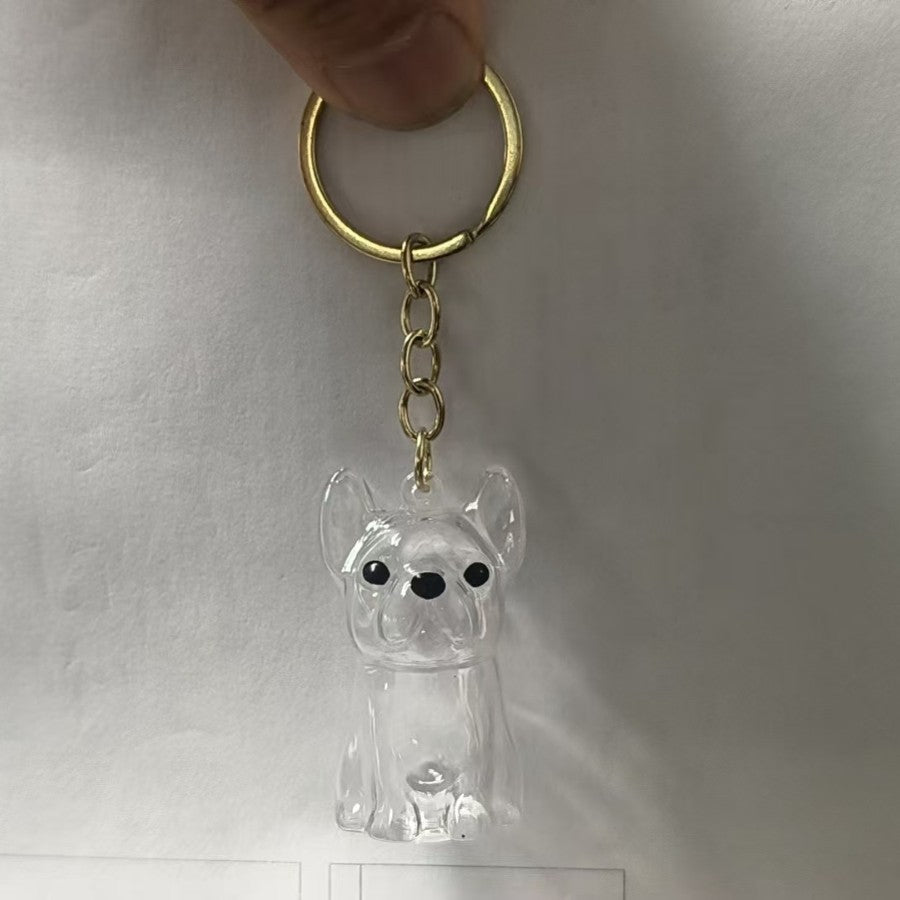 Dog Fur Pendant Keychain