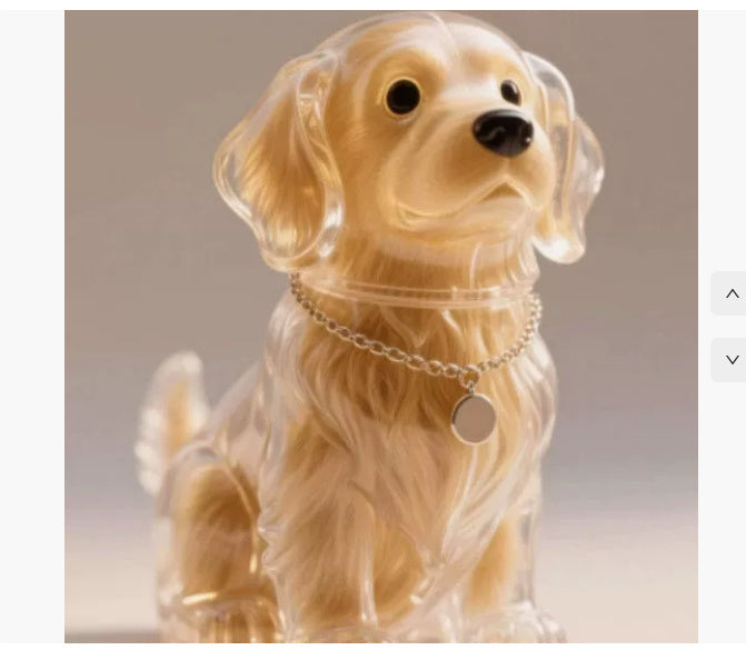Dog Fur Pendant Keychain