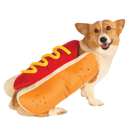 Funny Halloween Hot Dog Pet Costume