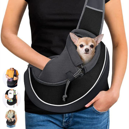 A Comfortable Shoulder Bag to Walk Your Pet Outside