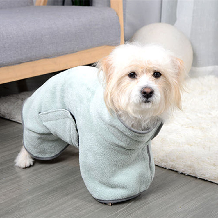 Quick-Drying Pet Absorbent Towel Bathrobe