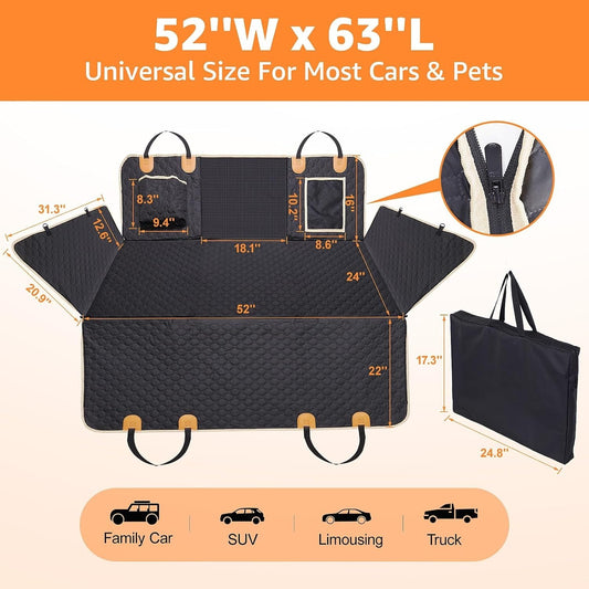 Hard Bottom Car Seat Extender for Dogs