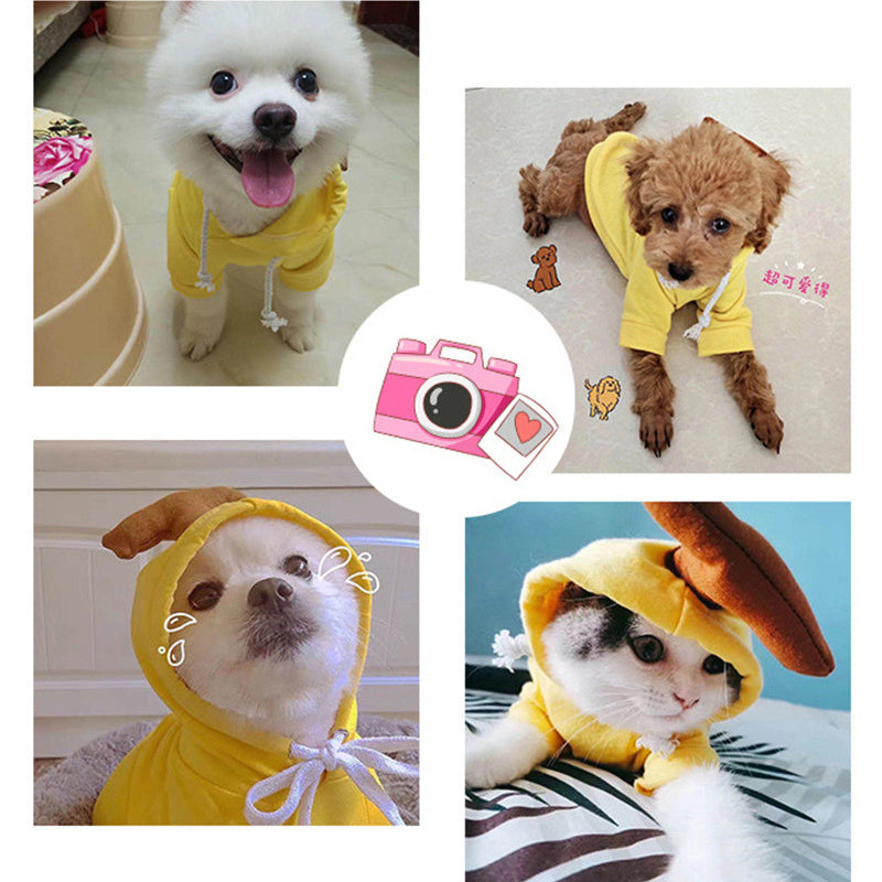 Cute Animal And Fruit Pet Clothes Hoodie