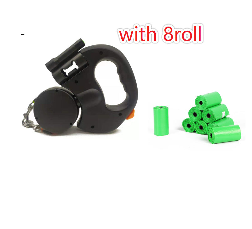 2-in-1 Retractable Dog Leash