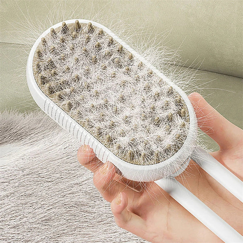 3-in-1 Steamy Pet Brush